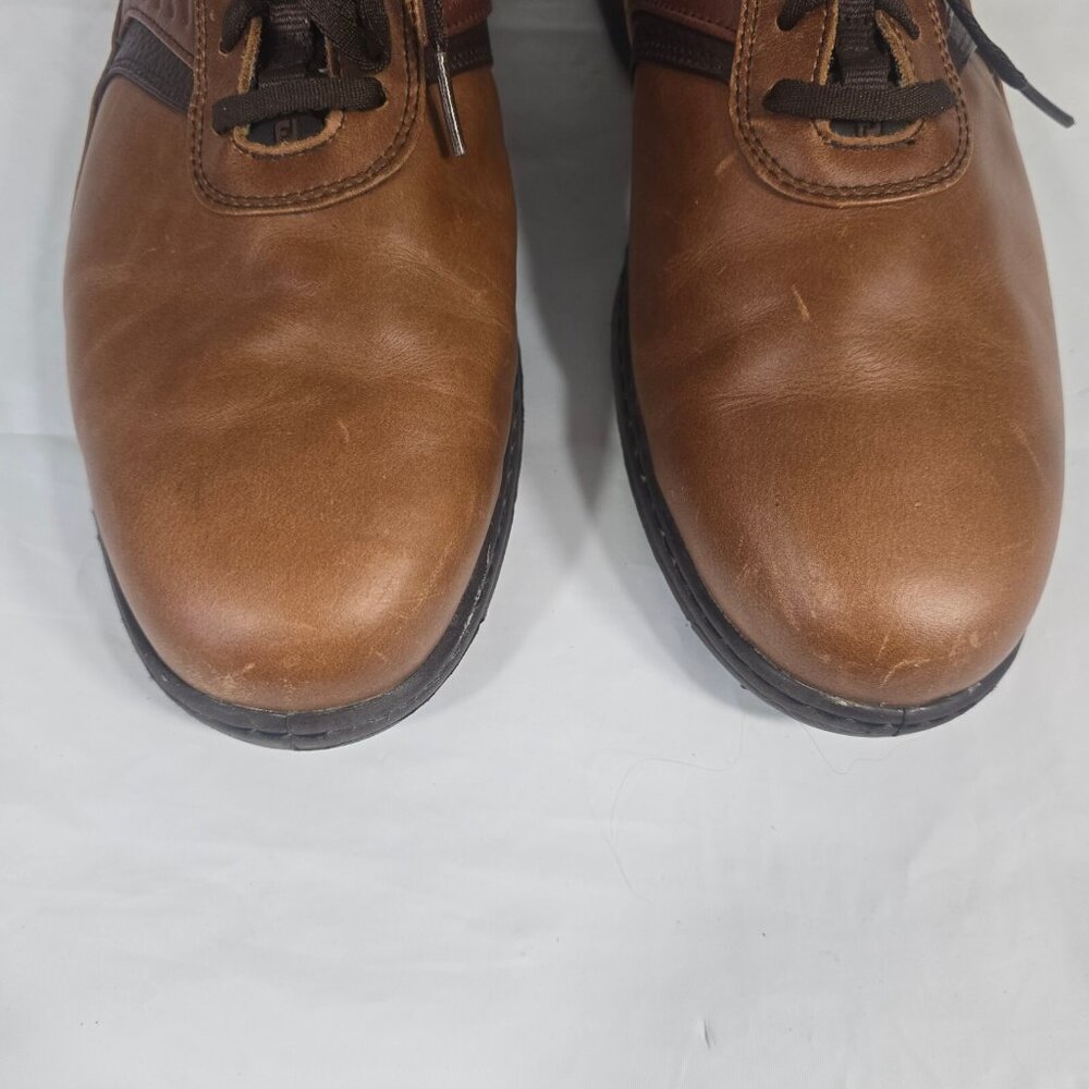 FootJoy Tan Leather Athletic Shoes - Picture 5 of 10
